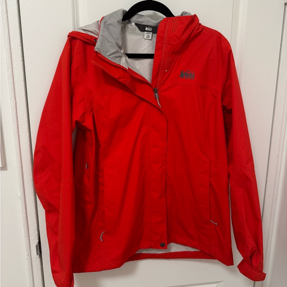 REI rain jacket